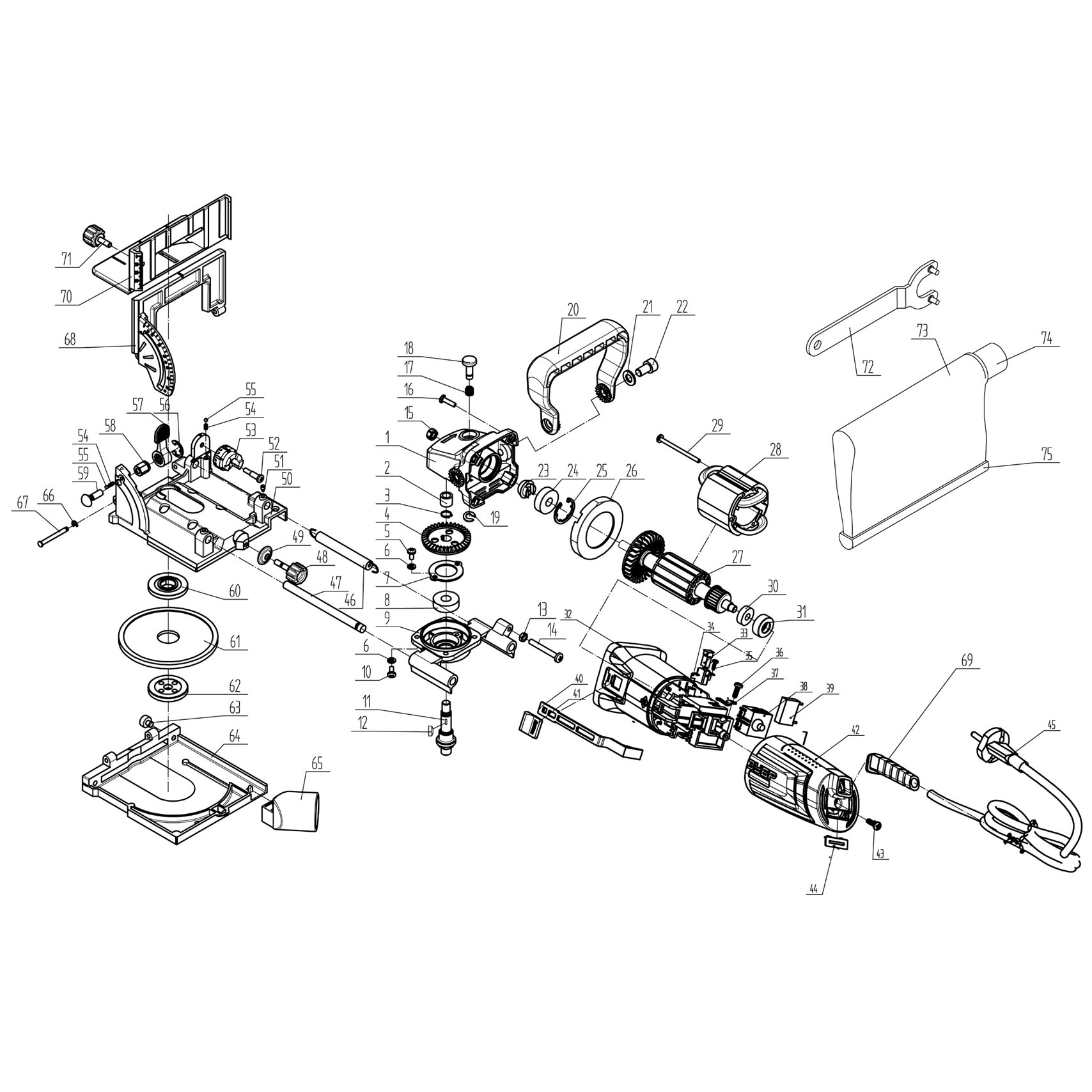 Фрезер ламельный ФПЛ-950К