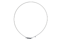 Хомут манжеты люка LG, код 4861EN3002A